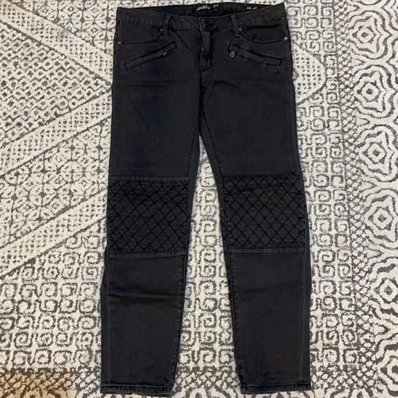 Zara biker jeans